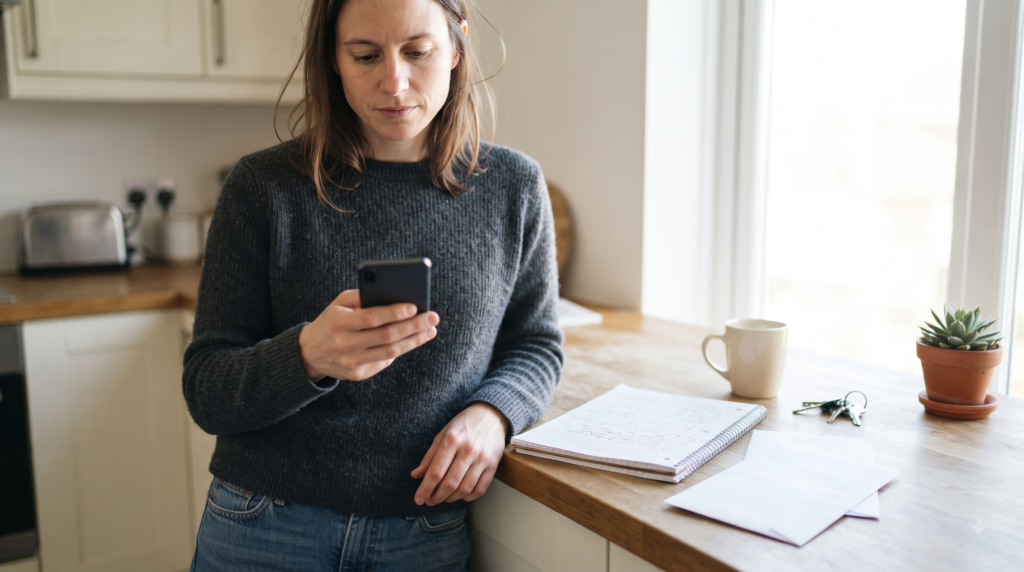 Setting up an automatic savings transfer for a sinking fund